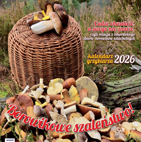 Kalendarz albumowy duży KAD-6 Poradnik Grzybiarza Avanti